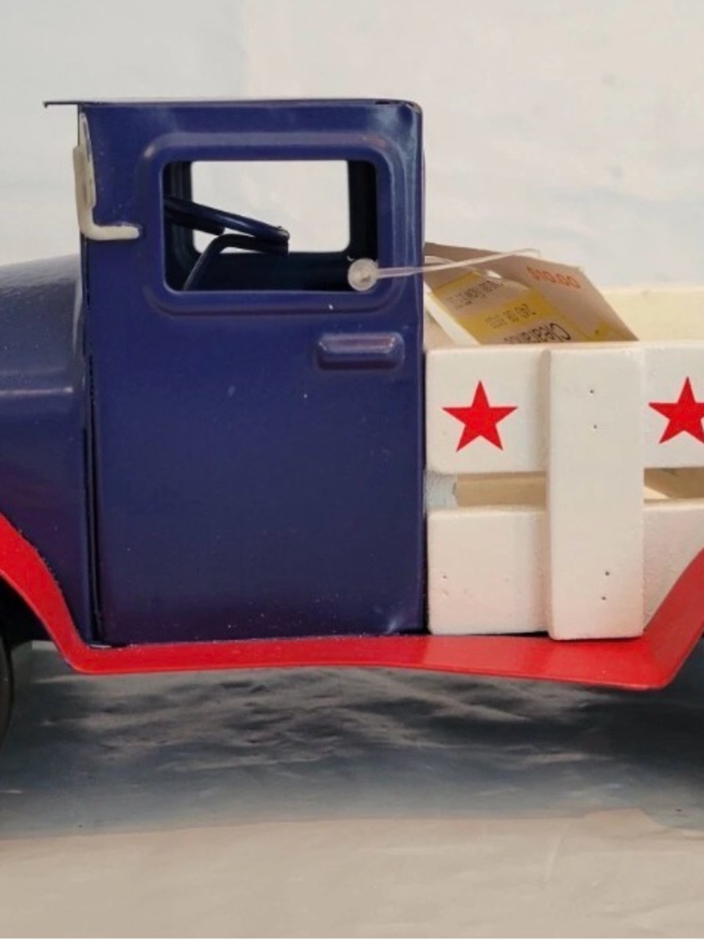 Sun Squad Patriotic Farm Truck 8” Decor 4th July Tabletop Summer Americana